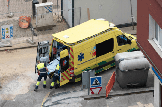 ambulanza spagna