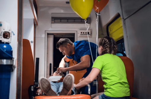 obbligo ambulanza eventi per bambini
